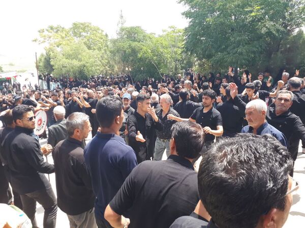مراسم عاشورای حسینی در امامزاده دلاور آشخانه 