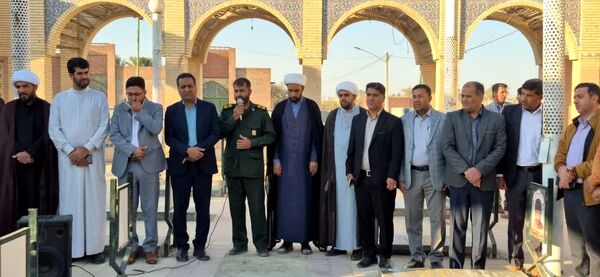 اعزام ۷۷ دانش‌آموز پسر فاریابی به مناطق عملیاتی جنوب کشور