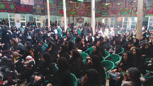 مراسم شیرخوارگان حسینی در حسینیه ولیعصر زرقان 