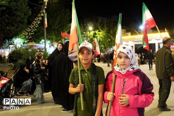 تجمع گسترده شهروندان بجنورد در حمایت از اقتدار کشور
