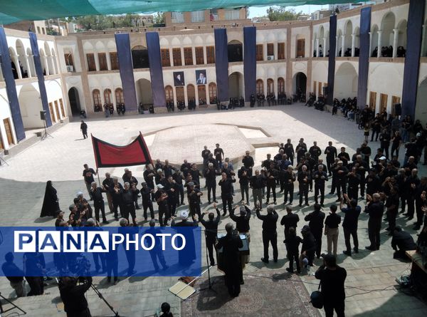 عزاداری هیات بیرجند در حسینیه امام رضا (ع) 