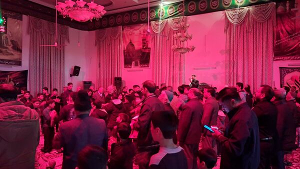 عزاداری شب شهادت حضرت فاطمه س در خلیل آباد
