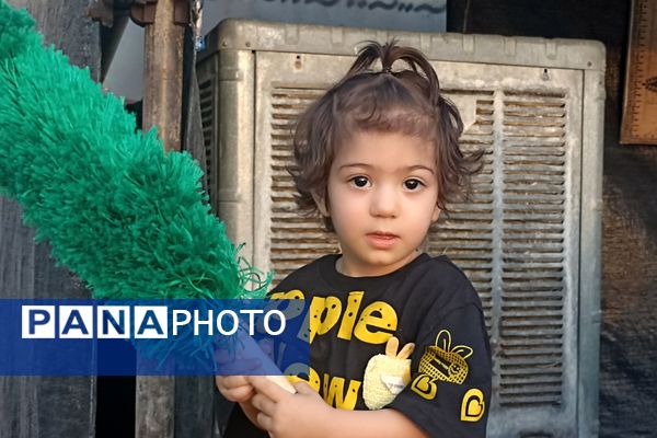 شور عزای  تاسوعای حسینی در لپویی 