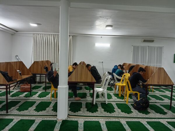 آ غاز به کارفعالیت قرائت خانه دبیرستان نمونه آیت الله خامنه‌ای کاشمر