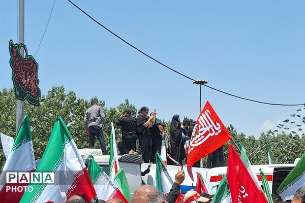 میثاق سرخ؛ تهران در قاب وداع با رهبر شهید