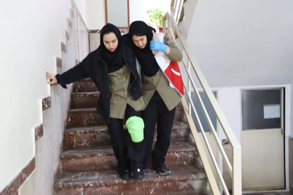 بیست و هفتمین مانور سراسری زلزله در آذربایجان شرقی