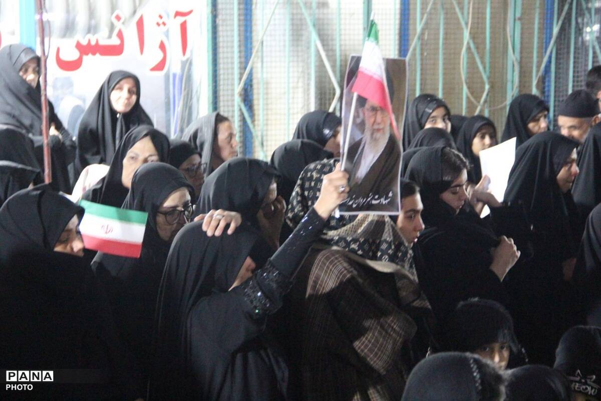 تجمع هزاران نفره مردم شهر قیامدشت در پی محکومیت رژیم منحوس صهیونیستی