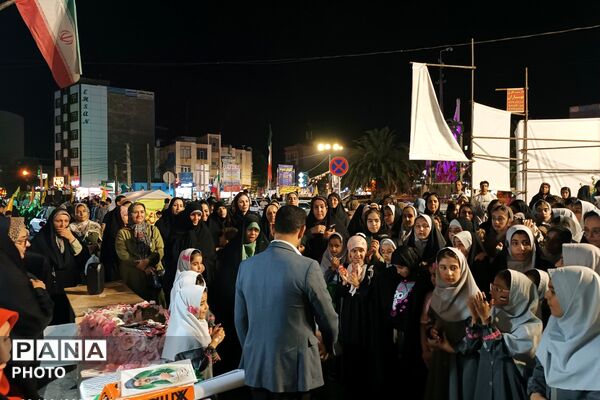  برنامه فرهنگی-آموزشی دانش‌آموزان در غرفه آموزش و پرورش ورامین 