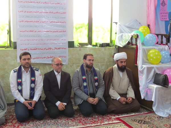 بازدید قائم مقام سازمان دانش‌آموزی از دانش‌آموزان پیشتاز معتکف بام و صفی‌آباد