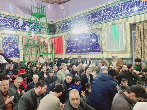 حضور مردم شیعه و سنی تربت‌ جام در جشن ولادت امام حسین (ع)