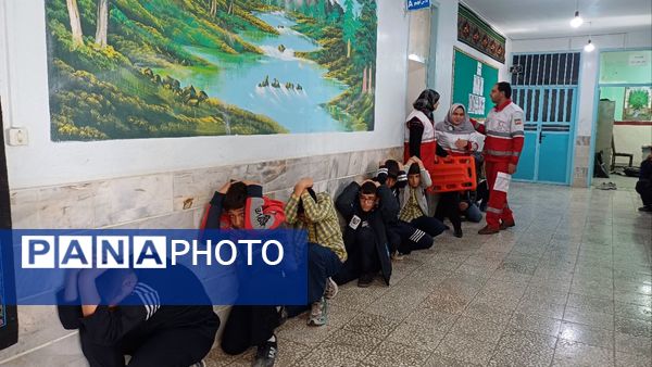 بیست و ششمین مانور زلزله در کمیجان