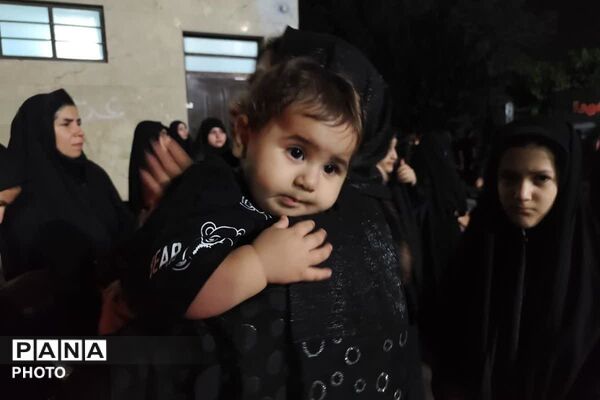 تجمع مردمی شهر صباشهر همزمان با مراسم شام غریبان  