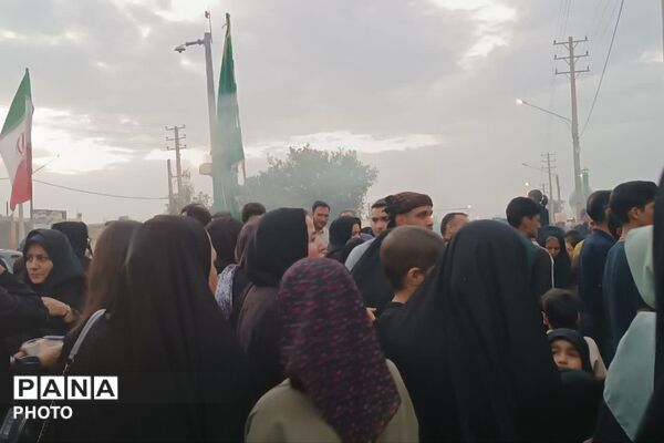 دلدادگی فرهنگیان در موکب اربعین حسینی
