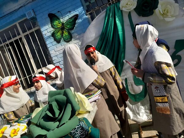 جشن نیمه شعبان در مدرسه شهید محمد حسین الیشه 