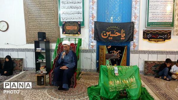 همایش شیرخوارگان حسینی و نشست بصیرت‌افزایی در روستای کنجوران سفلی