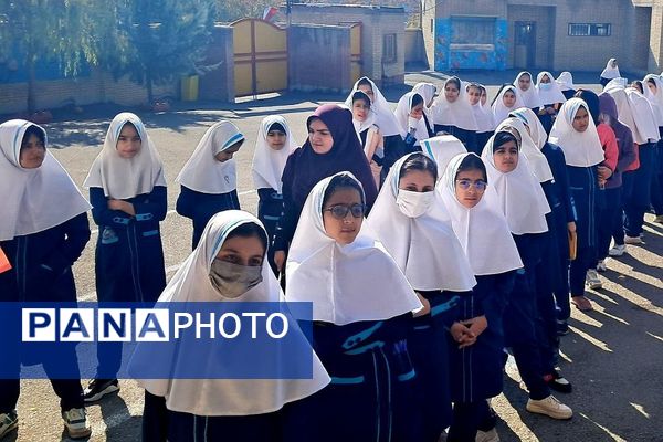 فعالیت سفیران سلامت در مدرسه خواهران بابایی