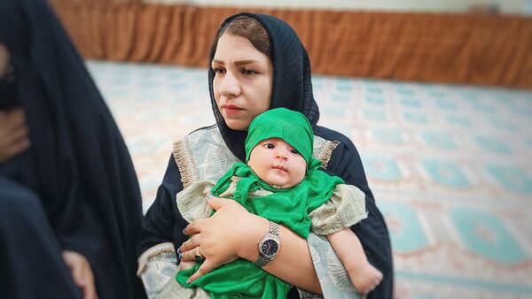  مراسم شیرخوارگان حسینی در شهرستان مارگون