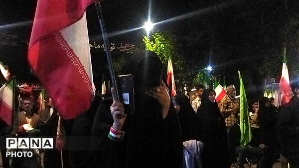 پنجاه و هشتمین شب از ایستادگی مردم در خیابان های نیشابور