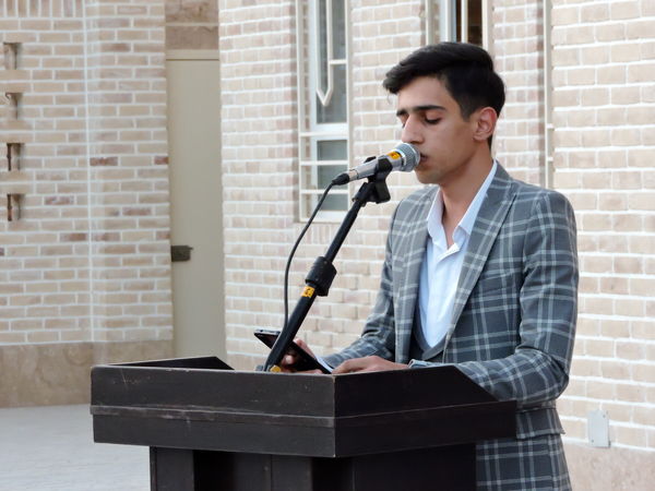 افتتاح هنرستان نساجی شهید ابراهیمی در یزد