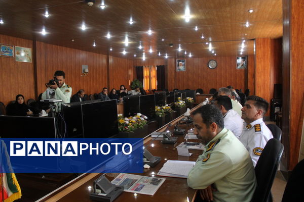 نشست خبری فرمانده انتظامی استان بوشهر