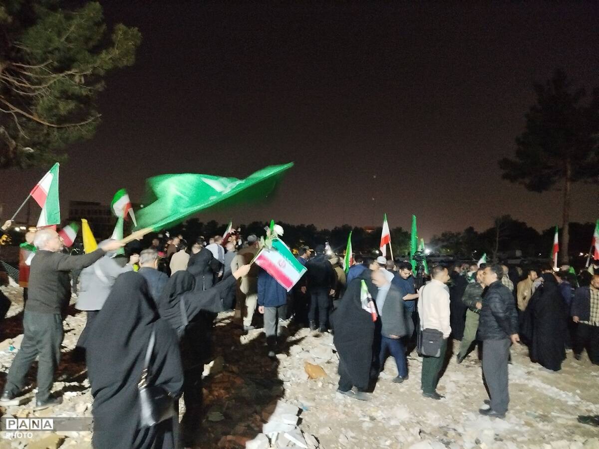 مراسم چهلم شهادت نیروهای یگان امداد در مقتل این شهیدان