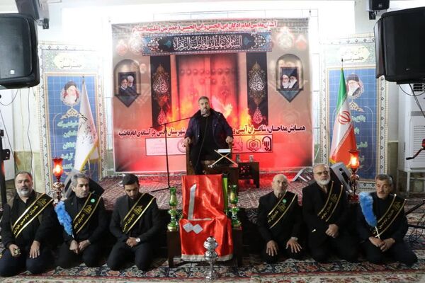  آیین تجلیل از ۳۲٠مداح و مسئولان هیات شورای مذهبی در شهرستان قدس