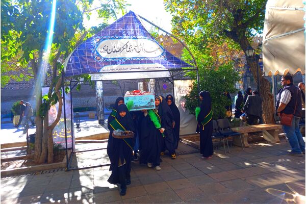 هیات دانش‌آموزی مجموعه تربیت علوی، میزبان شهید گمنام