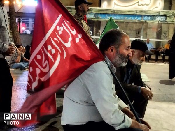اجتماعات شبانه مردم شهرستان نیشابور بار دگر در قاب پانا 