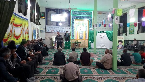 حضور امام جمعه تربت حیدریه در جشن اهالی سربالا