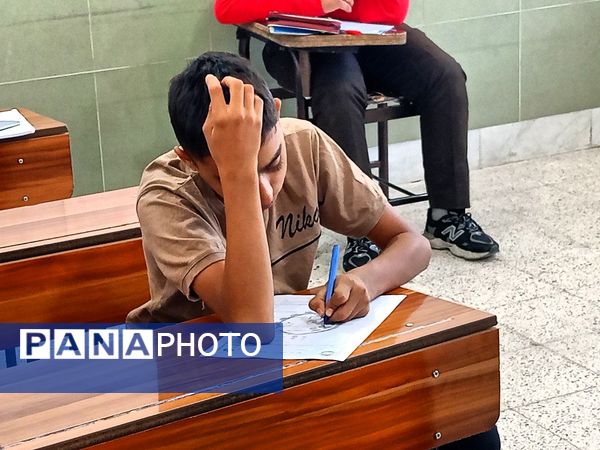 آزمون سنجش در دبیرستان میثاق 