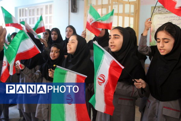 انتخابات شورای دانش‌آموزی دبیرستان رضوان بوشهر