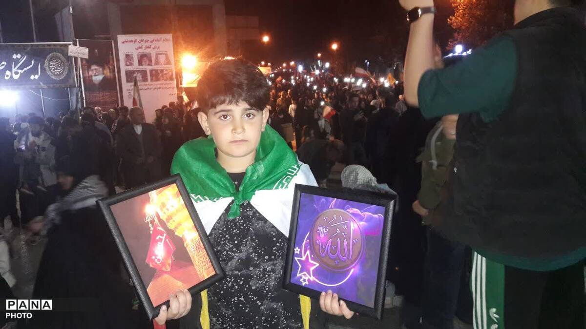 تصاویریرماندگار از حضور پرشور دهه نودی ها ونوجوانان شهرستان کوهدشت