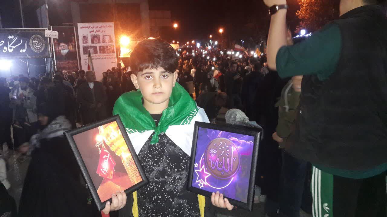 تصاویریرماندگار از حضور پرشور دهه نودی ها ونوجوانان شهرستان کوهدشت