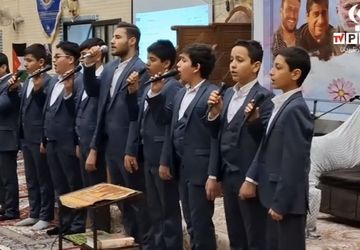 مراسم بزرگداشت پنجمین سالگرد شهادت حاج قاسم سلیمانی در شهر کهک 