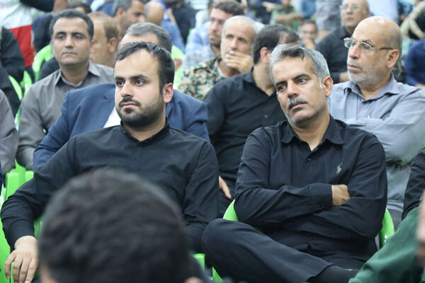 تنگستان در سوگ شهدای خدمت