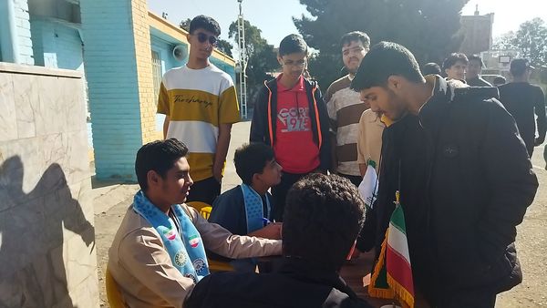 انتخابات شورای دانش آموزی در دبیرستان شاهد ابوذر غفاری نیشابور 