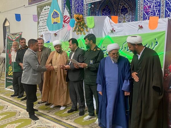 حضور جمعی از فرهنگیان مانه و سملقان در نماز عبادی سیاسی جمعه