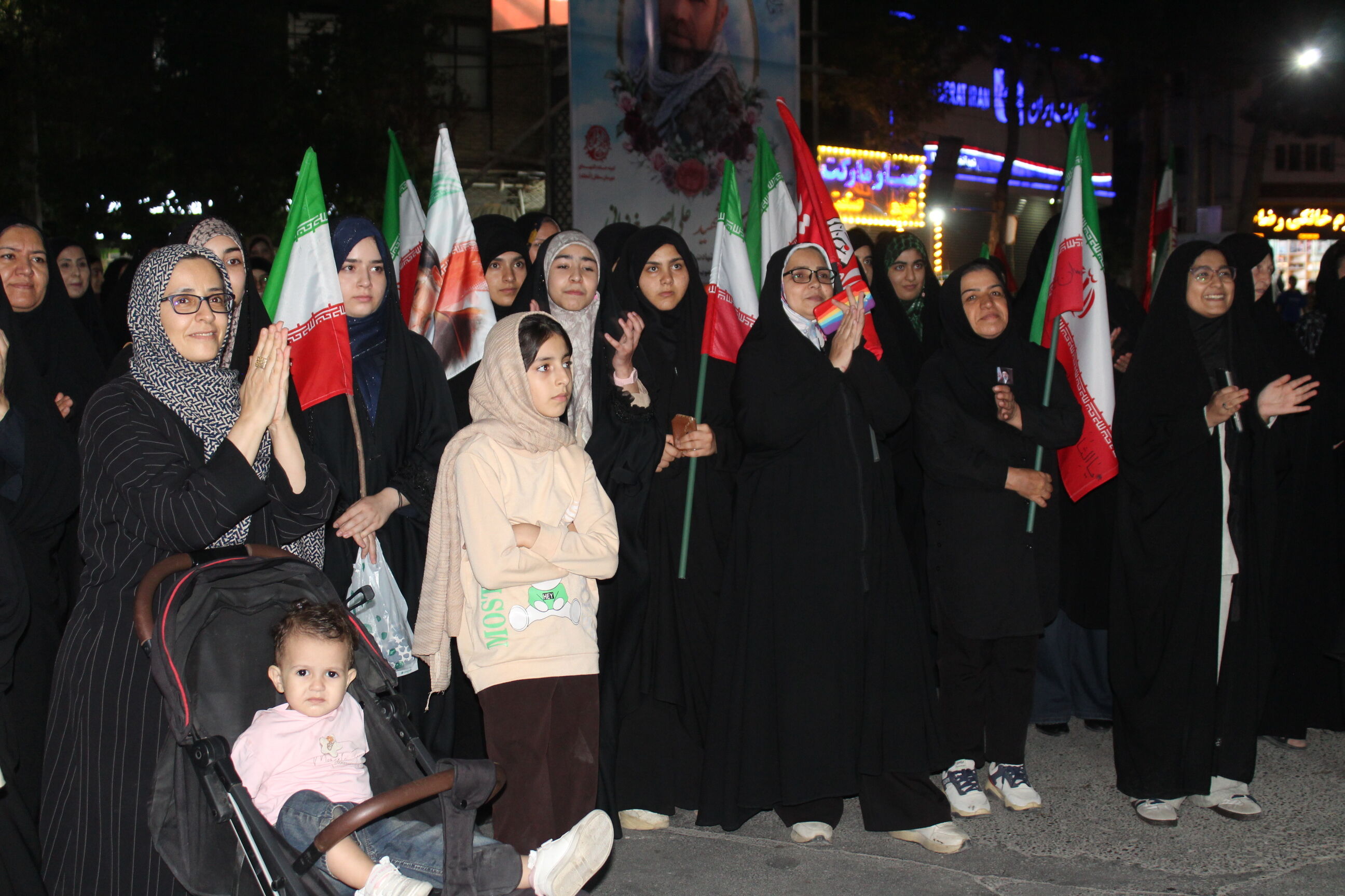 سملقان در دویست‌وچهارمین شب تجمعات مردمی