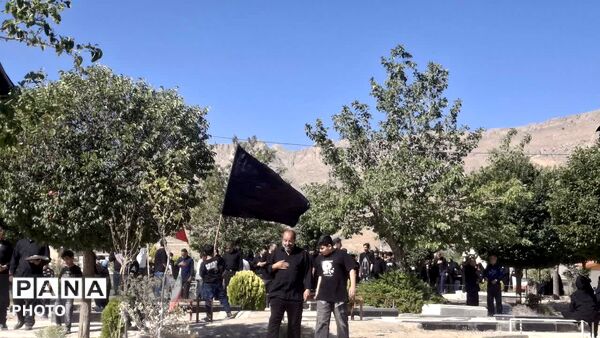عزاداری شهادت اباعبدالله الحسین(ع) در روستای ابرجس