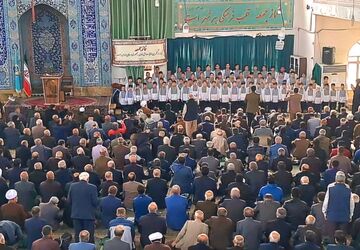 حال و هوای نخستین نماز جمعه ماه مبارک رمضان در قائمشهر