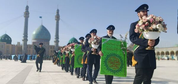 آیین جاروکشی مسجد مقدس جمکران