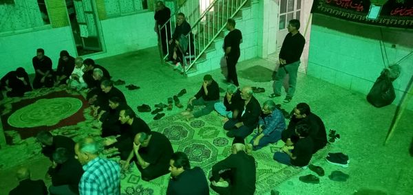 عزاداری اربعین خدمتگزاران حسینیه  ابوالفضلی فدافن در مشهد مقدس