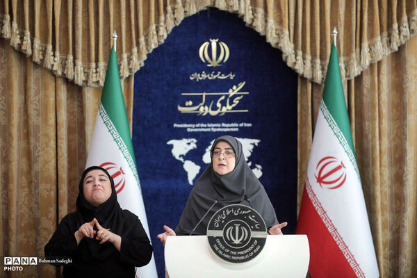 نشست خبری سخنگوی دولت