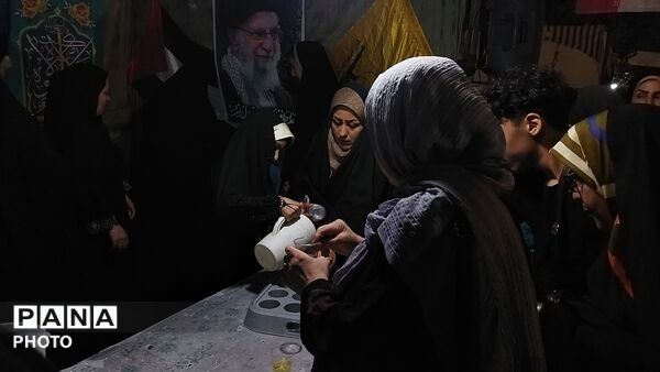 موکب شهدای منطقه ۷ نیشابور  در مهمانی کیلومتری  عید غدیر خم 