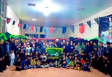 دهه دوم محرم؛ تجلی وحدت و همدلی در میان دانش‌آموزان میانکوهی