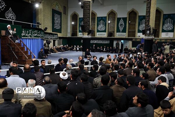 دومین شب عزاداری فاطمیه‌ با حضور رهبر معظم انقلاب