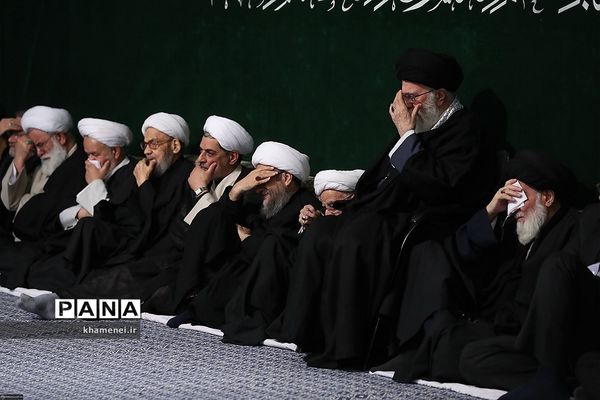 دومین شب عزاداری فاطمیه‌ با حضور رهبر معظم انقلاب