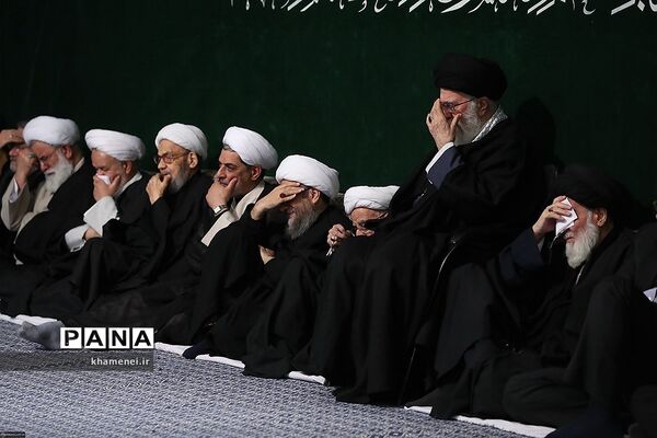 دومین شب عزاداری فاطمیه‌ با حضور رهبر معظم انقلاب