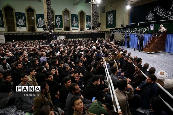 دومین شب عزاداری فاطمیه‌ با حضور رهبر معظم انقلاب