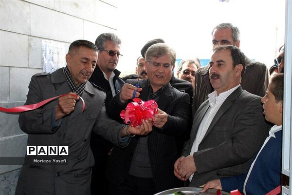 افتتاح مدرسه خیرساز روستای قاضی جوب دهگلان